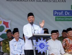 Gubernur Andi Sudirman Hadiri Pencanangan Gedung SDM dan Syawalan Muhammadiyah Sulsel