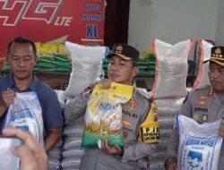 Gerebek Beras Oplosan, Polda Riau Amankan Beras Sembilan Ton