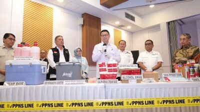 Produk Stemcell Ilegal Senilai Rp230 Miliar di Magelang Disita, BPOM: Hanya Ilmu yang Legal dan Aman Boleh Jadi Terapi Kesehatan