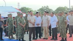 Taruna Ikrar Sidak dan Konsolidasi di Batam, di Hadapan Menhan Sjafrie Komitmen Jaga Keamanan Sbat dan Pangan Nasional Jelang Idulfitri