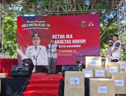 Hadiri Dies Natalis ke-74 FH Unhas, Appi Tekankan Kekuatan Jejaring Alumni Bangun Masa Depan Generasi