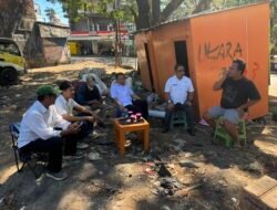 Didampingi Kasi Kebersihan, Camat Biringkanaya Monitoring Pembangunan TPS3R dan Teba Modern di Laikang