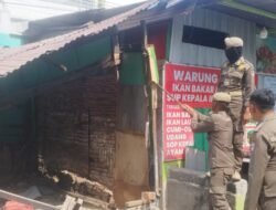 20 Tahun Berdiri di Fasum, 10 Lapak di Gunung Lompo Battang Akhirnya Bongkar Mandiri